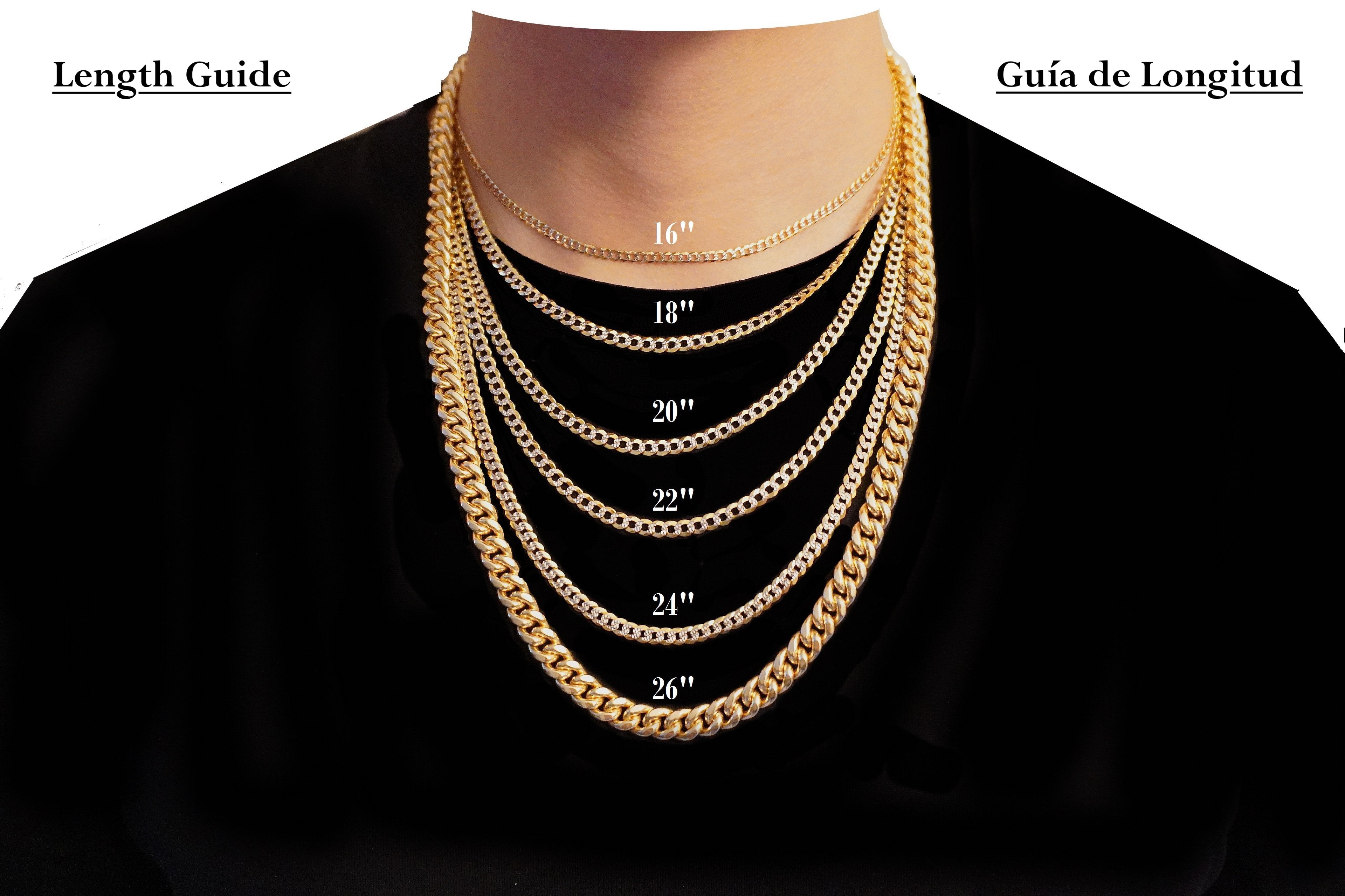 Real 14k Gold Tri-Color Valentino Chain - 2.4mm