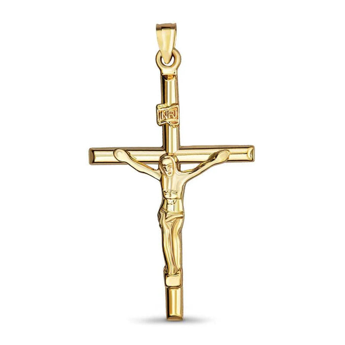 14k Gold Crucifix Pendant