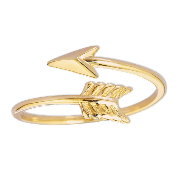 14k Gold Arrow Ring