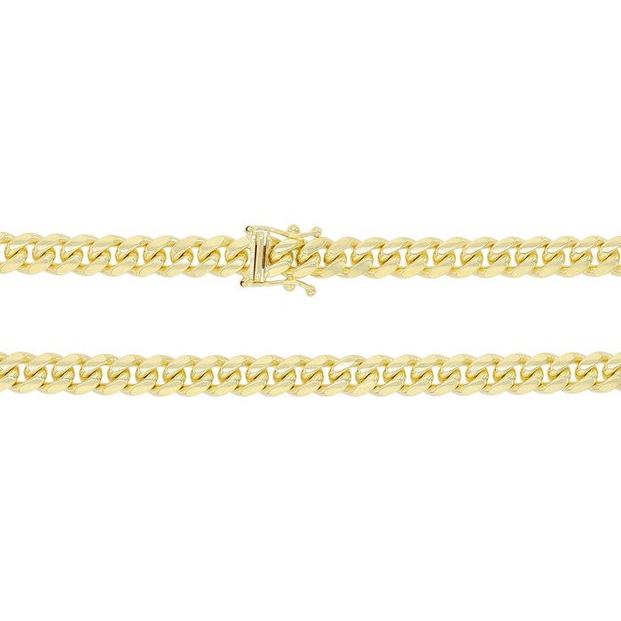Real 14k Gold Miami Cuban Chain - 6mm