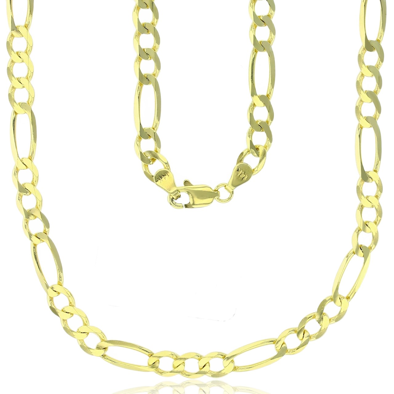 Real 14k Gold Figaro Chain - 5mm